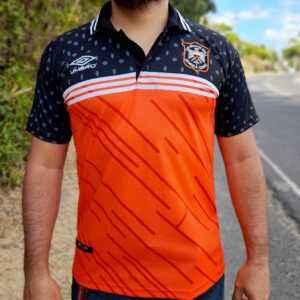 Camisa Polo Del Aguila Naranja