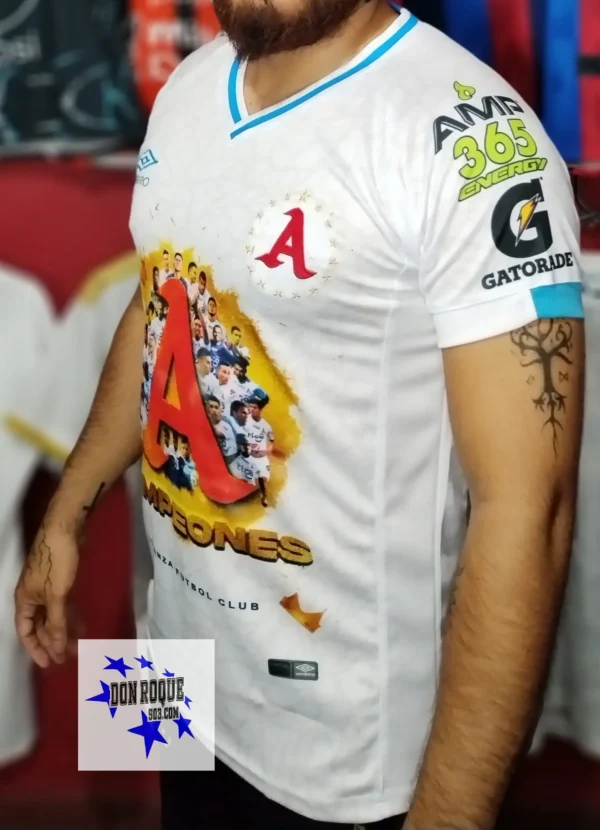 Camisa blanca Alianza Campeón 2020-2021