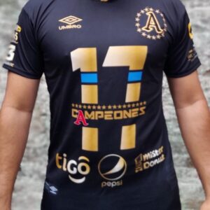 Camisa Negra de Alianza F.C. campeón 2021-2022