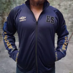 Sudadera de El Salvador Azul Oscuro