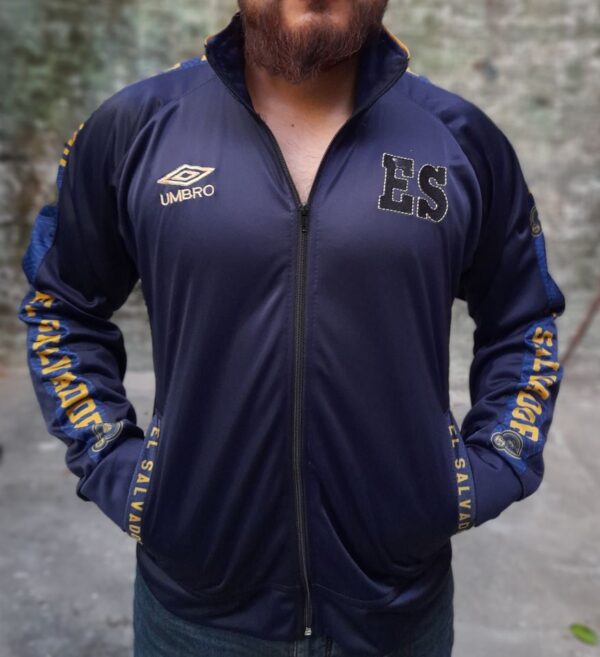 Sudadera de El Salvador Azul Oscuro