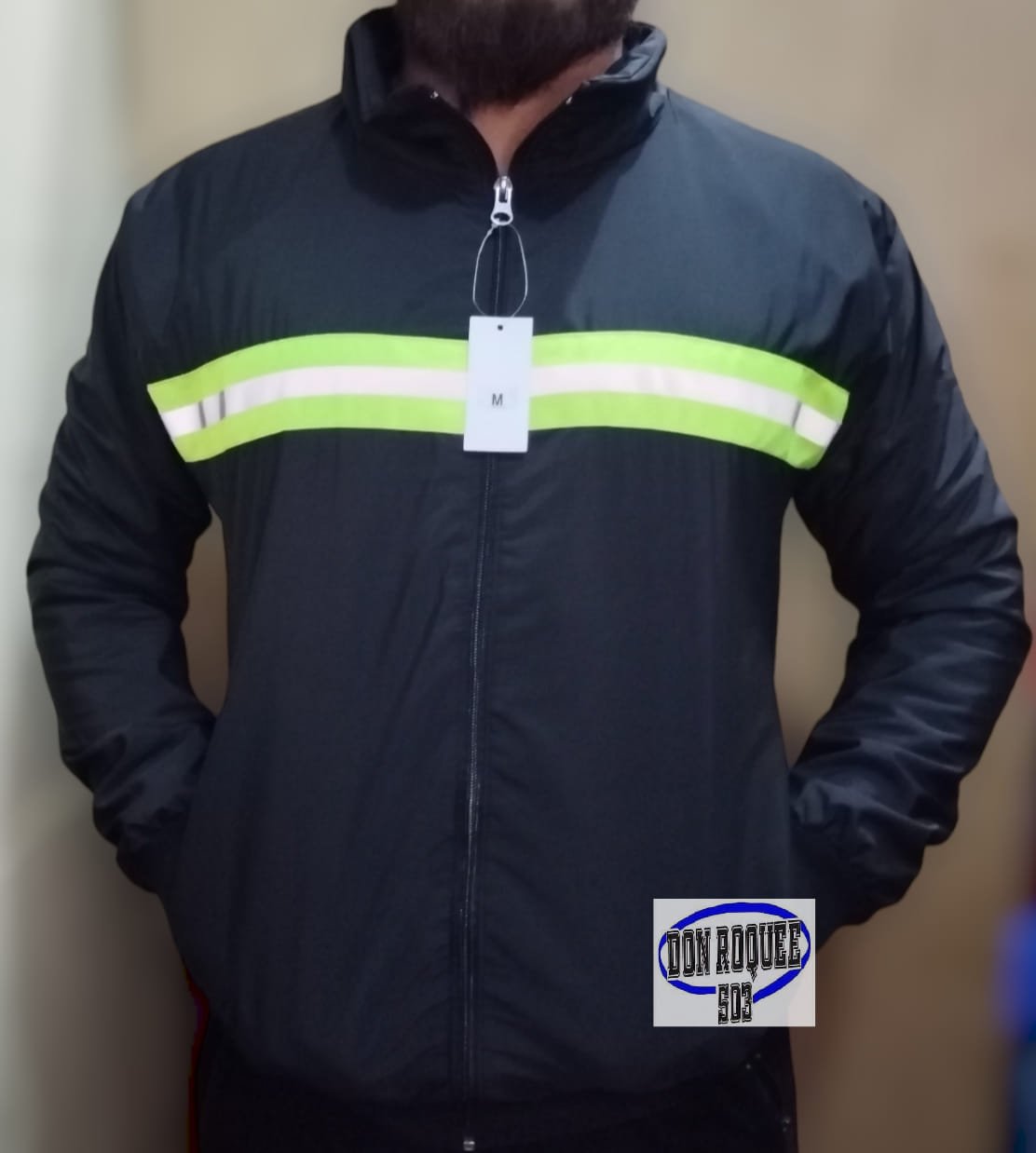 Chumpa reflectiva impermeable Unisex