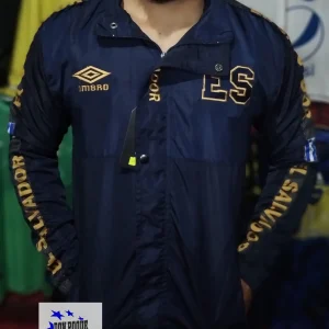 Chumpa Impermeable de El Salvador 2023 Azul Oscuro