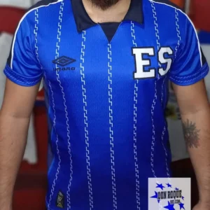 Camiseta Tipo Polo de El Salvador edición Especial 2024 Azul Oscuro