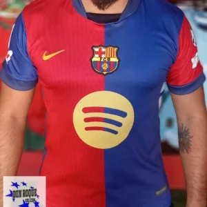 Primer Equipamiento del Barcelona 2024-2025 Sin Dorsal Versión 2