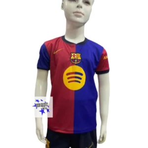 Traje infantil, Primer equipamiento del Barcelona 24-25