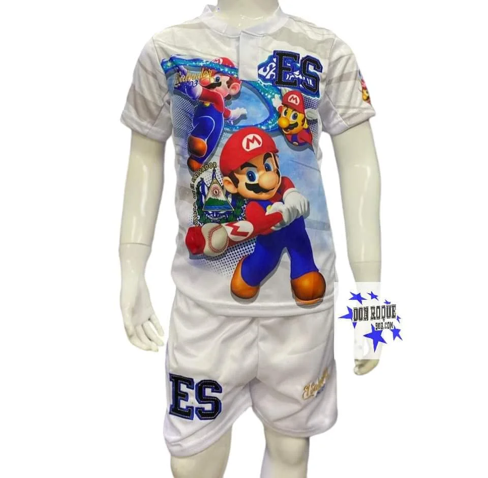 Traje Infantil de El Salvador, Mario Bross