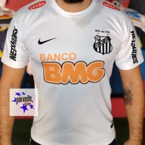 Camiseta Retro del Santos FC 2012