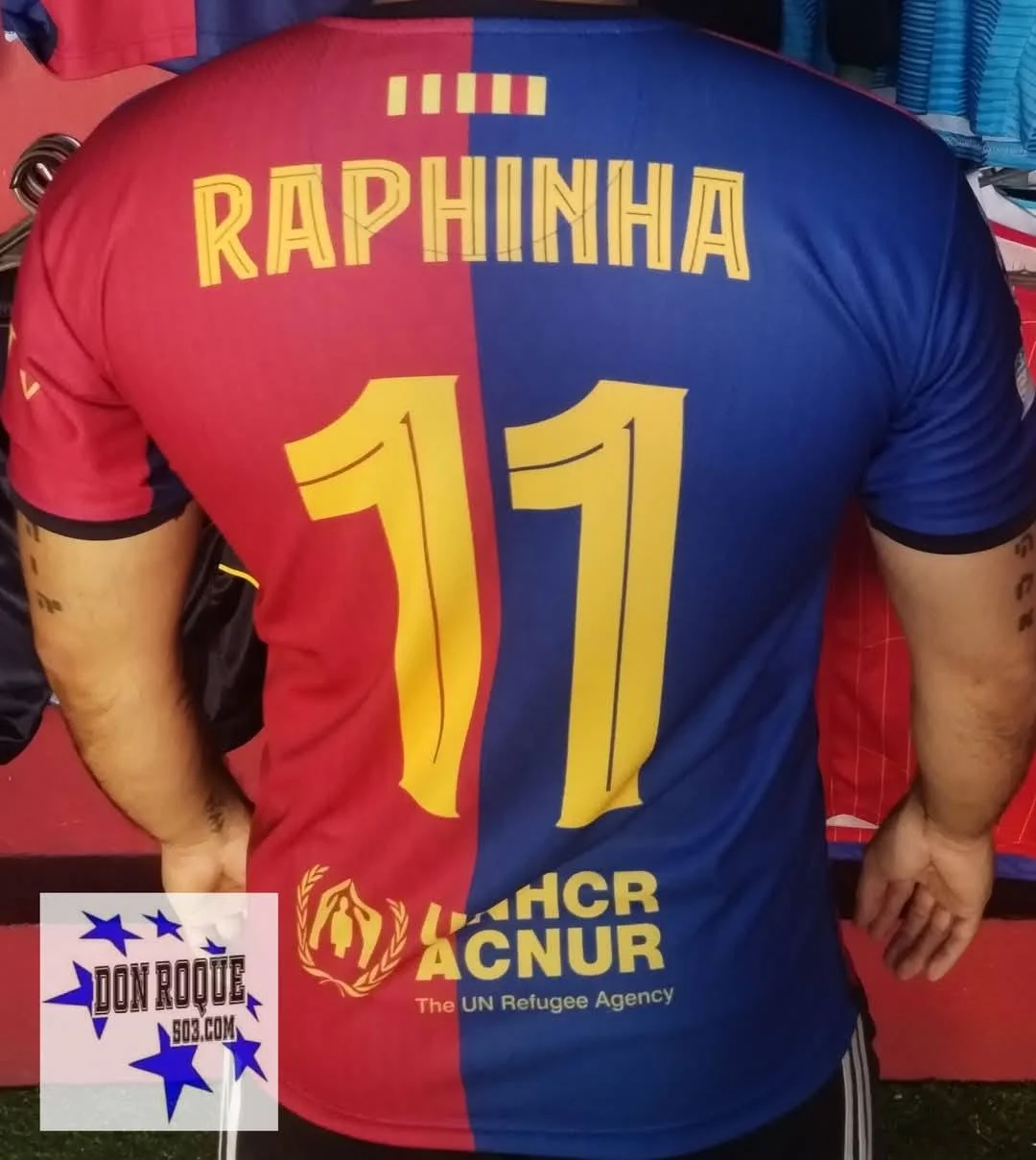 Primer Equipamiento del Barcelona 2024-2025 Dorsal 11