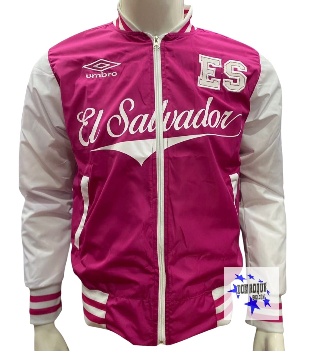 Chumpa Impermeable Rosada de El Salvador 2025