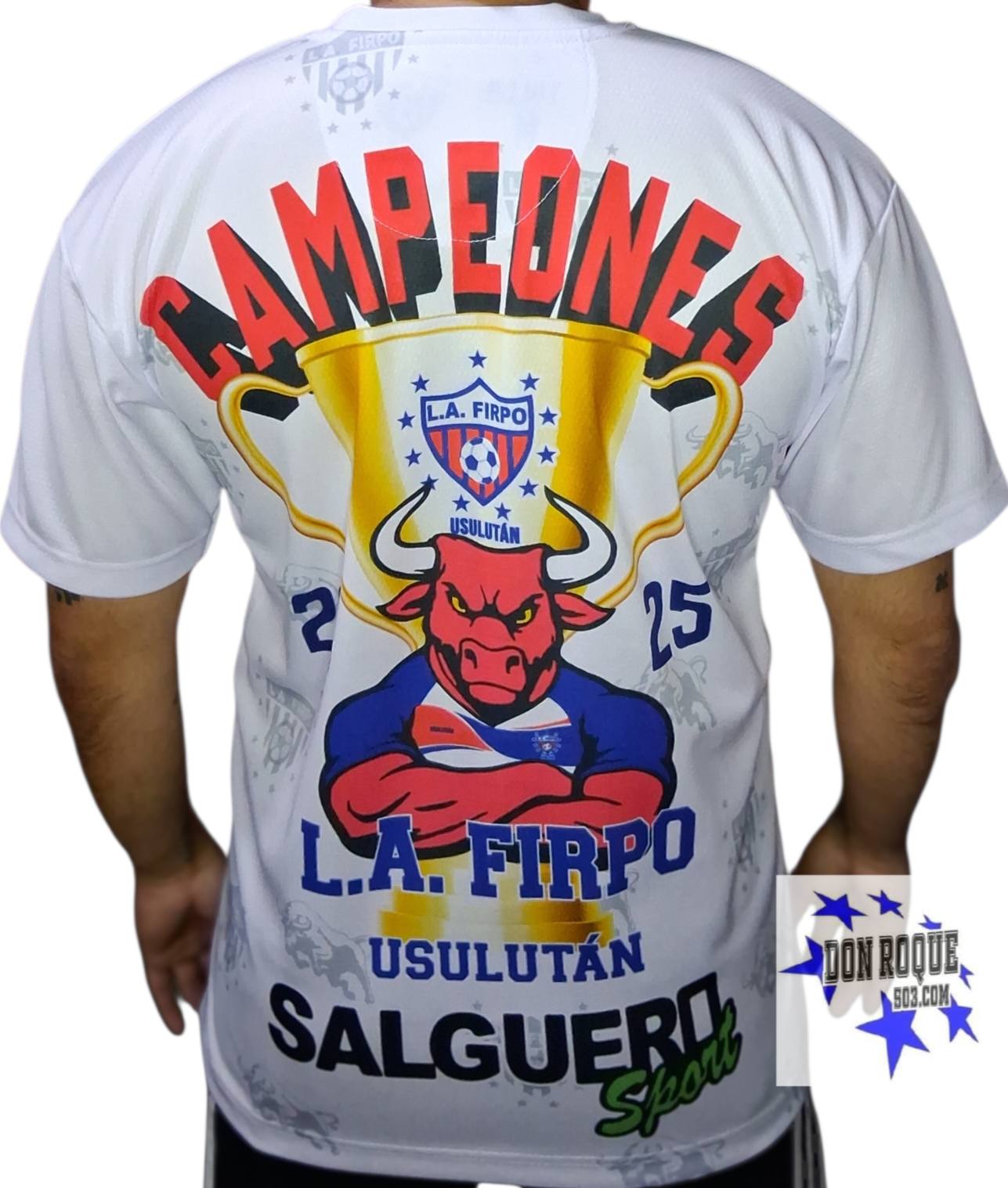 Camiseta de Campeón Firpo 2025